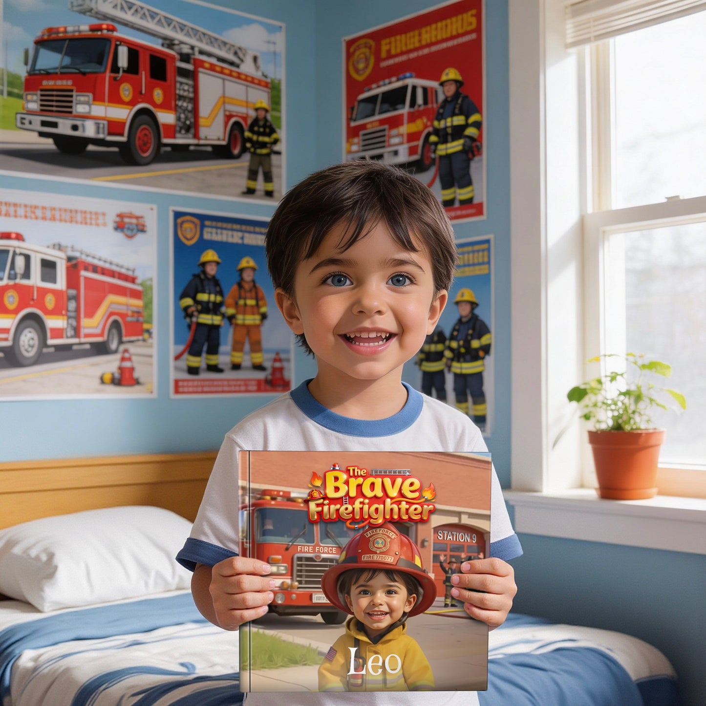 The Brave Firefighter